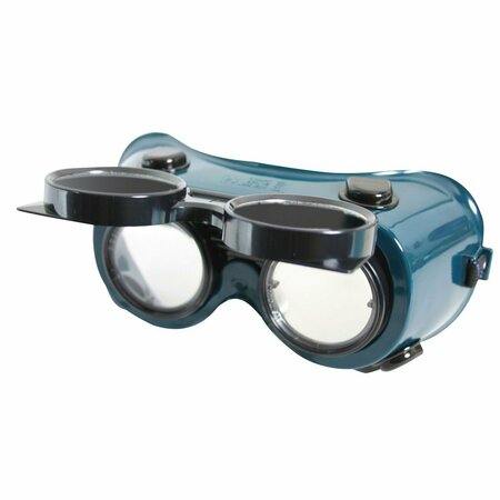 GENTEC WELDING GOGGLES, Welding Goggles, Soft Frame, Flip cup w/cover lens, Shade #5 20-1610-5